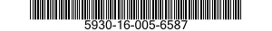 5930-16-005-6587 SWITCH,PUSH 5930160056587 160056587