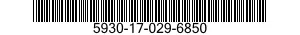 5930-17-029-6850 SWITCH,LEVER 5930170296850 170296850