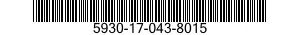 5930-17-043-8015 SWITCH,PRESSURE 5930170438015 170438015