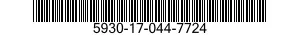 5930-17-044-7724 SWITCH,PRESSURE 5930170447724 170447724