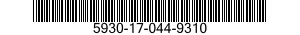 5930-17-044-9310 SWITCH,ROTARY 5930170449310 170449310