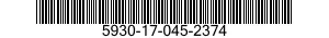 5930-17-045-2374 SWITCH,PUSH 5930170452374 170452374