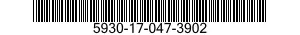 5930-17-047-3902 SWITCH DRIVE SUBASSEMBLY 5930170473902 170473902
