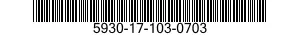 5930-17-103-0703 SWITCH,STEPPING 5930171030703 171030703
