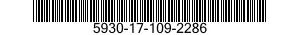 5930-17-109-2286 SWITCH,PRESSURE 5930171092286 171092286