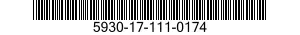 5930-17-111-0174 SWITCH,PROXIMITY 5930171110174 171110174