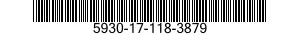 5930-17-118-3879 SWITCH,PRESSURE 5930171183879 171183879