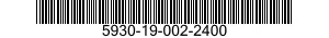 5930-19-002-2400 SWITCH,PUSH 5930190022400 190022400