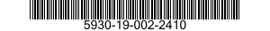 5930-19-002-2410 SWITCH,PUSH 5930190022410 190022410