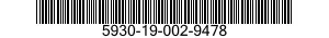 5930-19-002-9478 SWITCH,LIQUID LEVEL 5930190029478 190029478