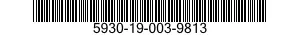 5930-19-003-9813 SWITCH,SLIDE 5930190039813 190039813