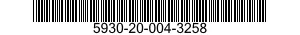 5930-20-004-3258 POWER SWITCH ASSEMB 5930200043258 200043258