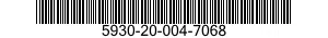 5930-20-004-7068 SWITCH,TOGGLE 5930200047068 200047068
