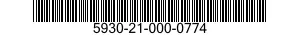 5930-21-000-0774  5930210000774 210000774