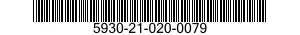 5930-21-020-0079 SWITCH,ROTARY 5930210200079 210200079