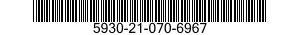 5930-21-070-6967  5930210706967 210706967