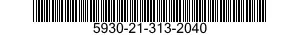 5930-21-313-2040 SWITCH,TOGGLE 5930213132040 213132040