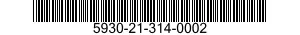 5930-21-314-0002 SWITCH,TOGGLE 5930213140002 213140002