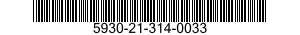 5930-21-314-0033 SWITCH,TOGGLE 5930213140033 213140033