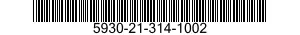 5930-21-314-1002 SWITCH,TOGGLE 5930213141002 213141002