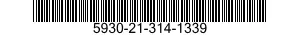 5930-21-314-1339 SWITCH,TOGGLE 5930213141339 213141339