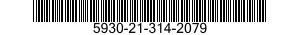 5930-21-314-2079  5930213142079 213142079