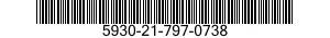 5930-21-797-0738 SWITCH,SENSITIVE 5930217970738 217970738