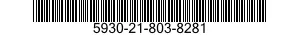 5930-21-803-8281 SWITCH,PUSH 5930218038281 218038281