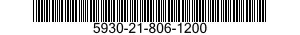 5930-21-806-1200 SWITCH SECTION,ROTARY 5930218061200 218061200