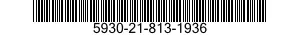 5930-21-813-1936 SWITCH,TOGGLE 5930218131936 218131936