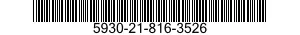 5930-21-816-3526 SWITCH BOX 5930218163526 218163526