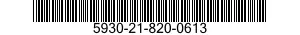5930-21-820-0613  5930218200613 218200613