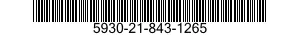 5930-21-843-1265  5930218431265 218431265
