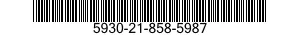 5930-21-858-5987 SWITCH,ROTARY 5930218585987 218585987