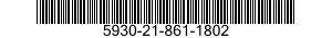 5930-21-861-1802  5930218611802 218611802