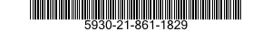5930-21-861-1829  5930218611829 218611829