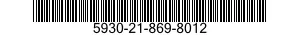 5930-21-869-8012 SWITCH,PRESSURE 5930218698012 218698012