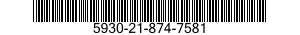 5930-21-874-7581 SWITCH,TOGGLE 5930218747581 218747581