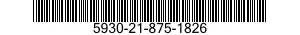 5930-21-875-1826  5930218751826 218751826