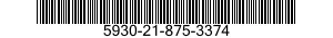 5930-21-875-3374 SWITCH ASSEMBLY 5930218753374 218753374
