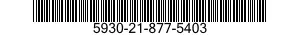 5930-21-877-5403 SWITCH ASSEMBLY 5930218775403 218775403