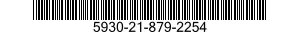 5930-21-879-2254 COVER,ELECTRICAL SWITCH 5930218792254 218792254