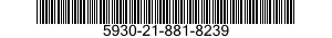 5930-21-881-8239 SWITCH,TOGGLE 5930218818239 218818239