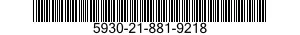 5930-21-881-9218 ADAPTER,SWITCH ACTUATOR 5930218819218 218819218