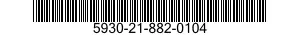 5930-21-882-0104 SWITCH,PUSH 5930218820104 218820104