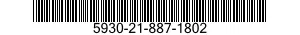 5930-21-887-1802 SWITCH,PRESSURE 5930218871802 218871802