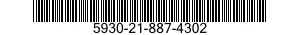 5930-21-887-4302 SWITCH,PUSH 5930218874302 218874302