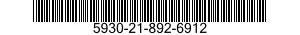 5930-21-892-6912 SWITCH,ROTARY 5930218926912 218926912