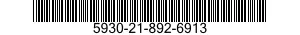 5930-21-892-6913 SWITCH,ROTARY 5930218926913 218926913