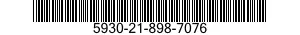 5930-21-898-7076 SWITCH,ROTARY 5930218987076 218987076